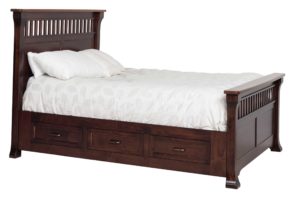 Bloomdale Bed w/ Low Footboard