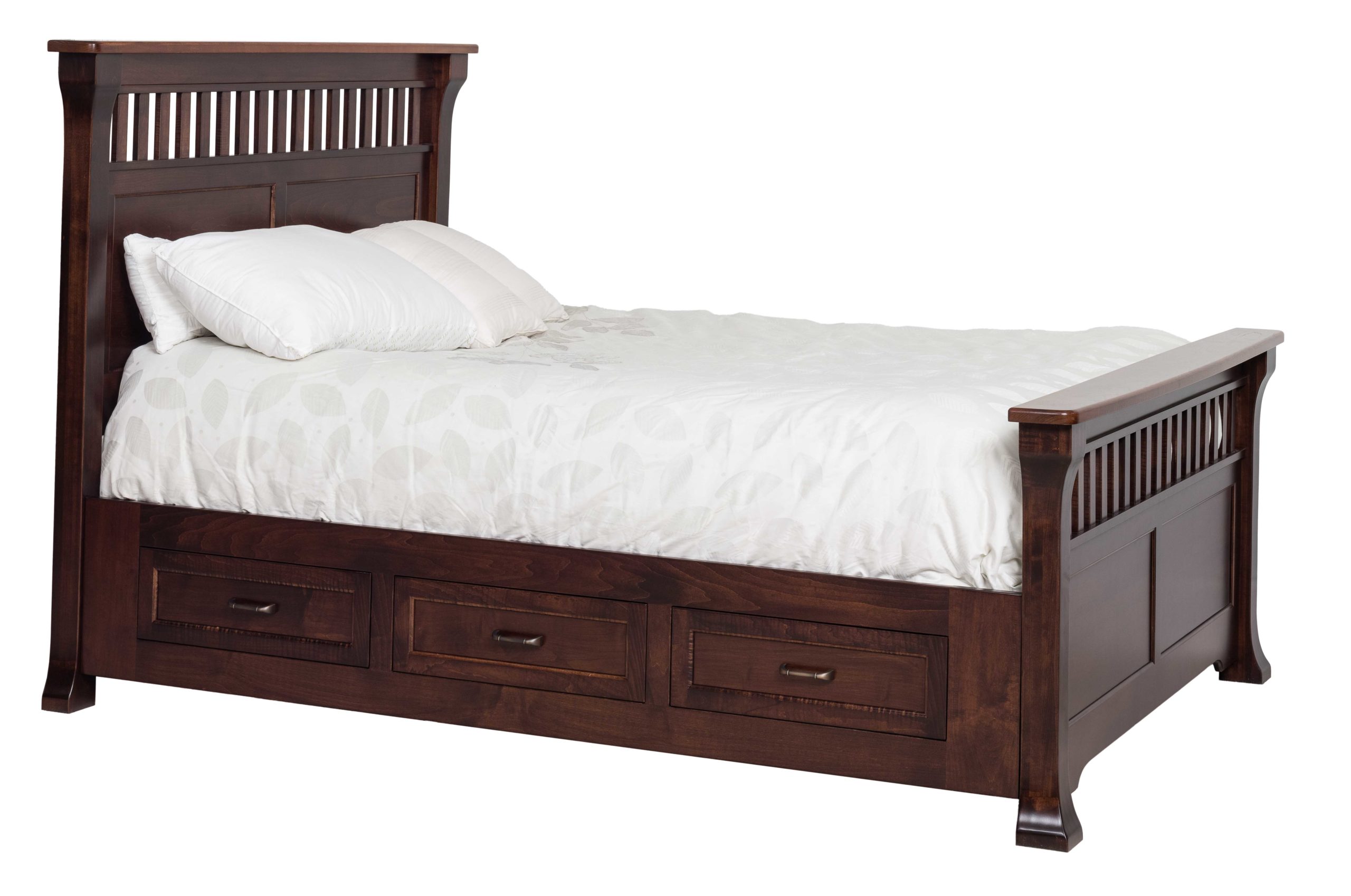 Bloomdale Bed w/ Low Footboard