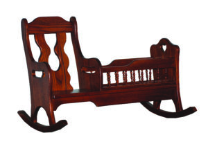 Child's Rocker with Cradle