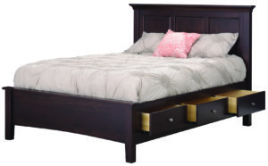 Ellington Panel Bed w/ Drawer Units