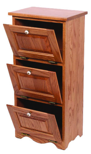 Tator Bin / Bread Box with Flat Top