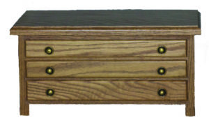 3-Drawer Jewelry Chest - 16" Wide
