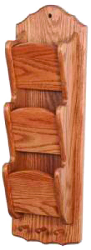 Narrow 3-Tier Letter Holder