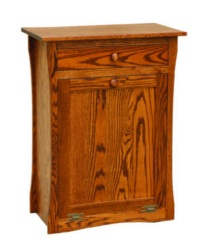 Tilt Out Trash Bin with Drawer