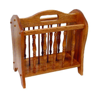 Floor Magazine Rack