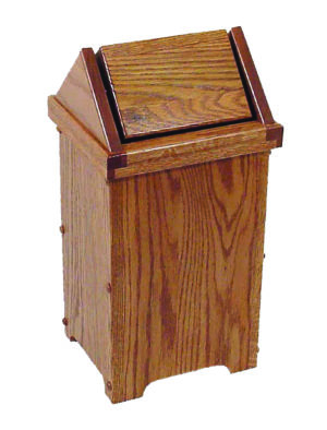 Small Flip Top Trash Bin
