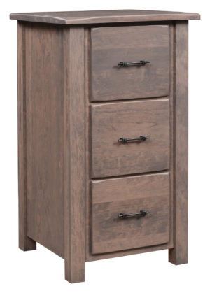Barn Floor 3 Drawer File Cabinet