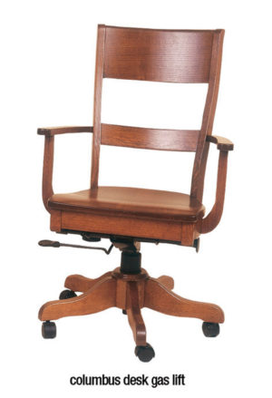 Columbus Arm Gas Lift Desk Chair