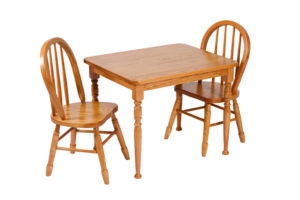 Kid's 4-Spindle Chair Only