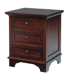 Arlington 3 Drawer Nightstand