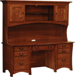 Master Style Desk with Hutch