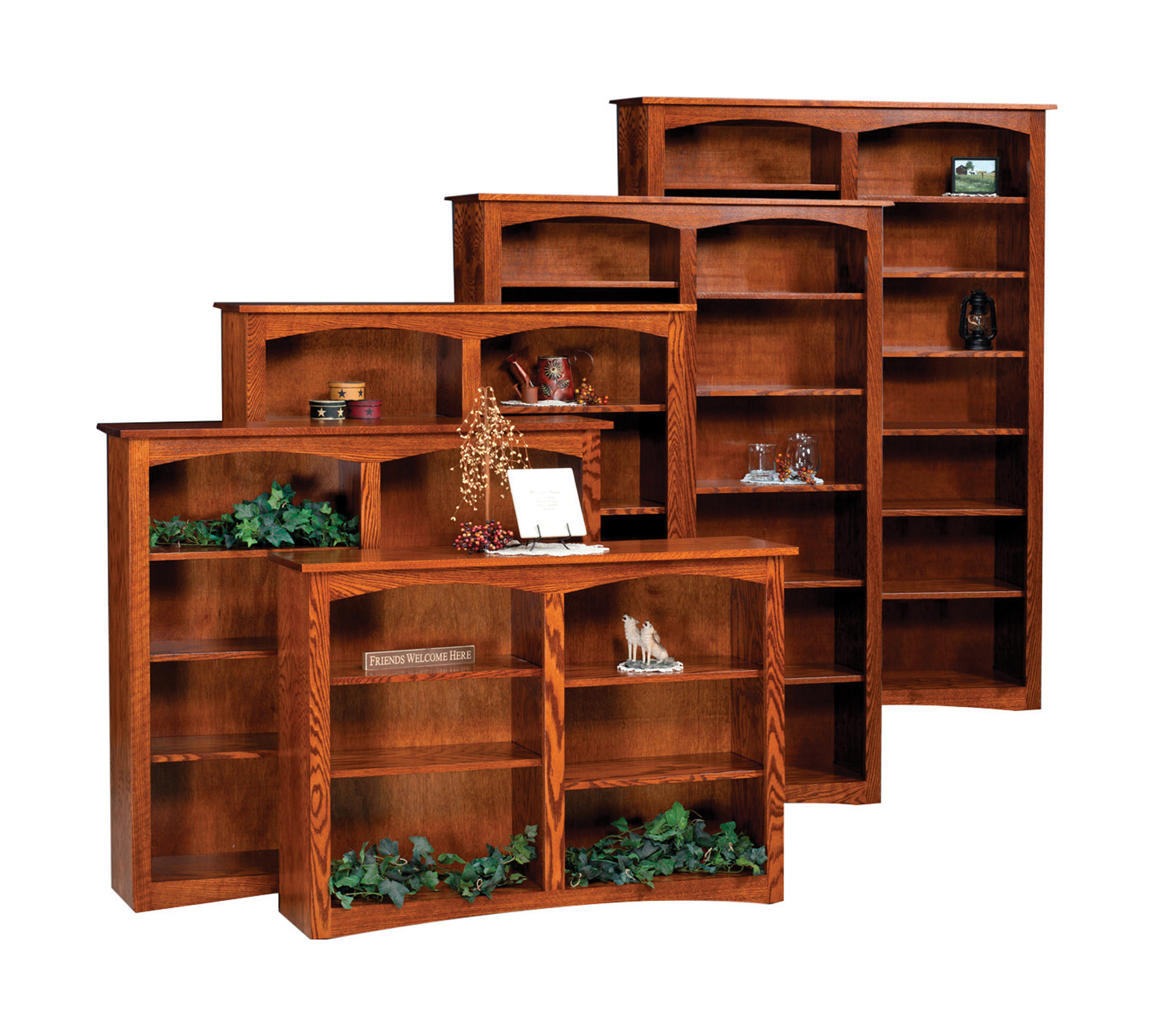 Shaker Bookcase 48"W