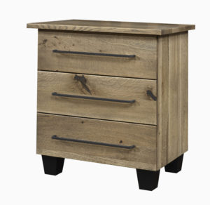 VHF Grand Sequoia 3 Drawer Nightstand